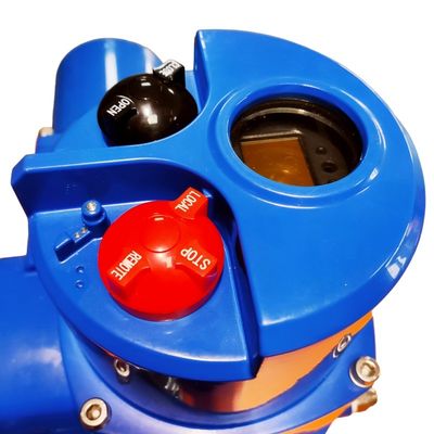 IP67 Intelligent On Off Electric Valve Actuator Part Turn Small Rotary Actuator